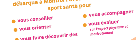 Activité sportive adaptée proposée à tous les 2ème et 4ème lundi du mois à La Palud, à partir du 10 février.