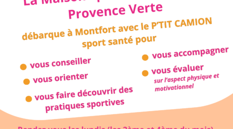 Activité sportive adaptée proposée à tous les 2ème et 4ème lundi du mois à La Palud, à partir du 10 février.