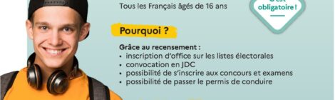 Bientôt 16 ans ?... Pensez au recensement !